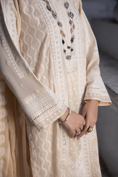 LSM | Spring Embroidered 24 | A-6 -  LSM Luxury - Original Designer Dress - House of Maryam