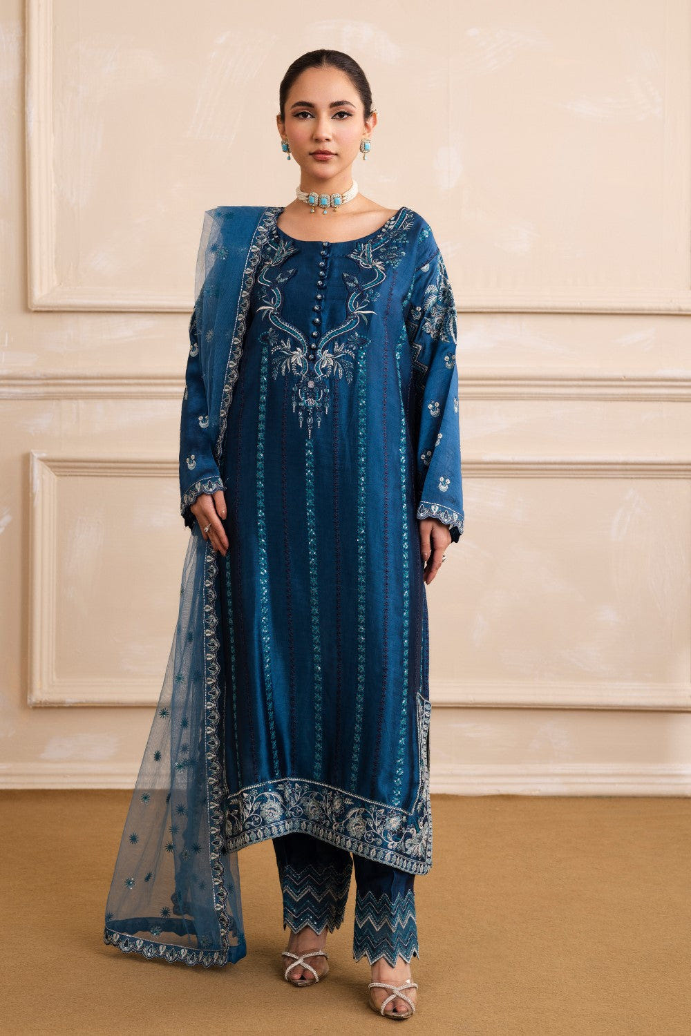 Maryum N Maria | Izara Formals | LAMIS - MW40038 -  Maryum N Maria Ladies Clothes - Original Designer Dress - House of Maryam