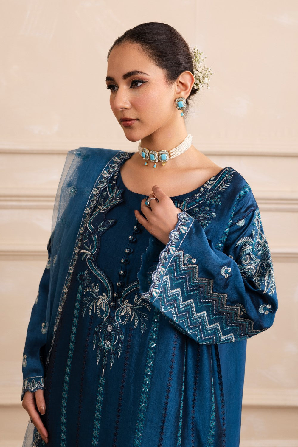 Maryum N Maria | Izara Formals | LAMIS - MW40038 -  Maryum N Maria Ladies Clothes - Original Designer Dress - House of Maryam