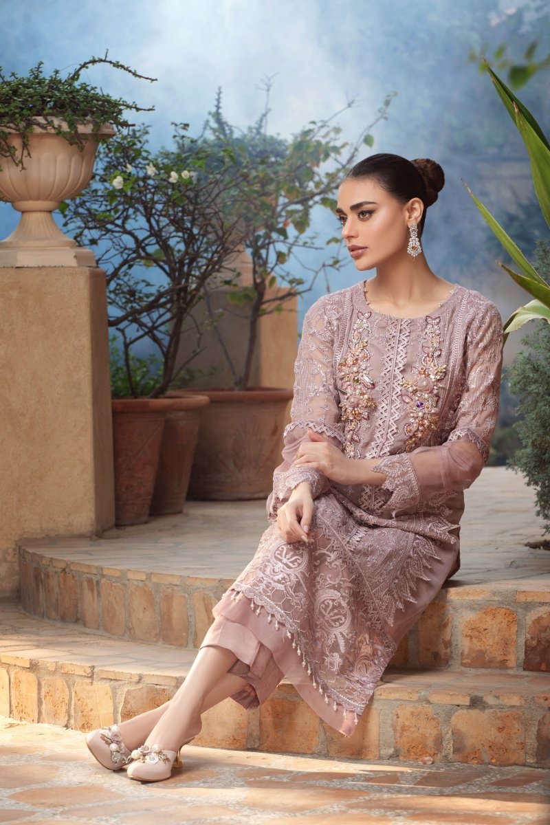 Panache | Pret | Lavender Fields -  Panache By Mona  - Original Designer Dress - House of Maryam