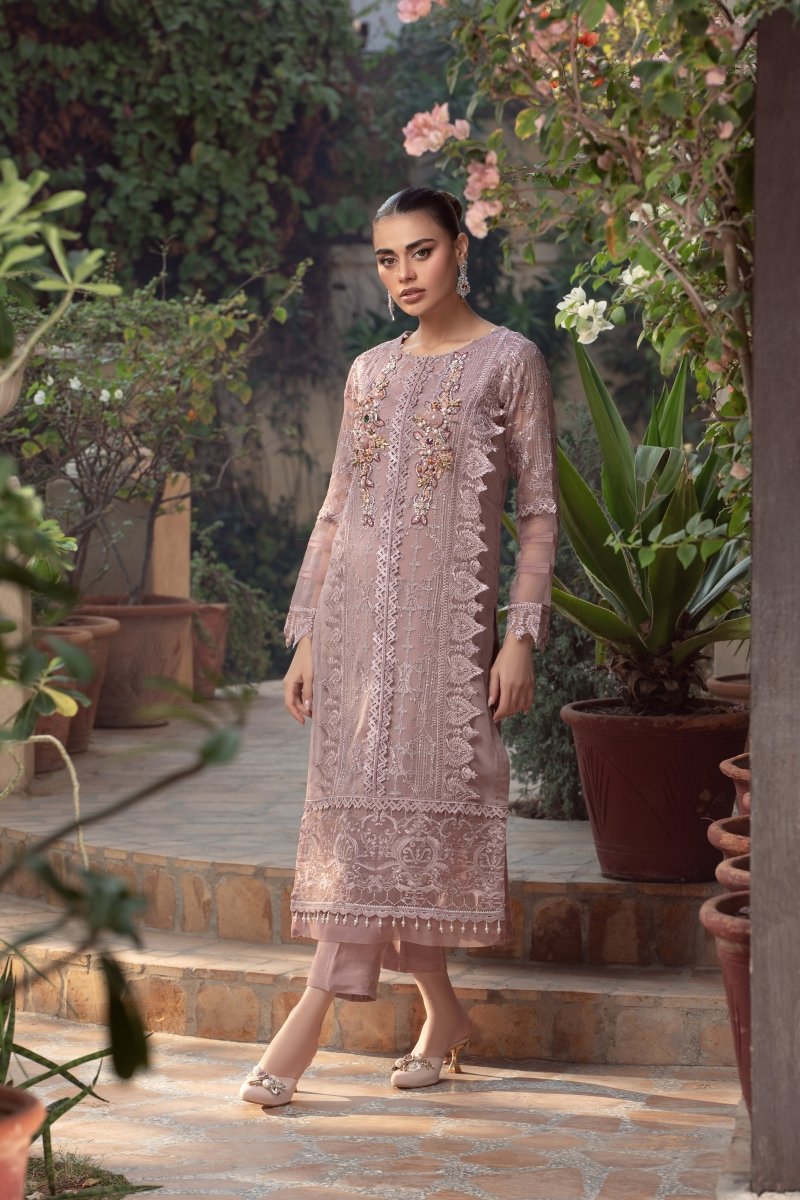 Panache | Pret | Lavender Fields -  Panache By Mona  - Original Designer Dress - House of Maryam