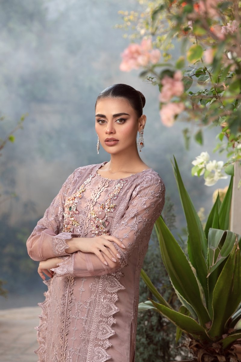 Panache | Pret | Lavender Fields -  Panache By Mona  - Original Designer Dress - House of Maryam