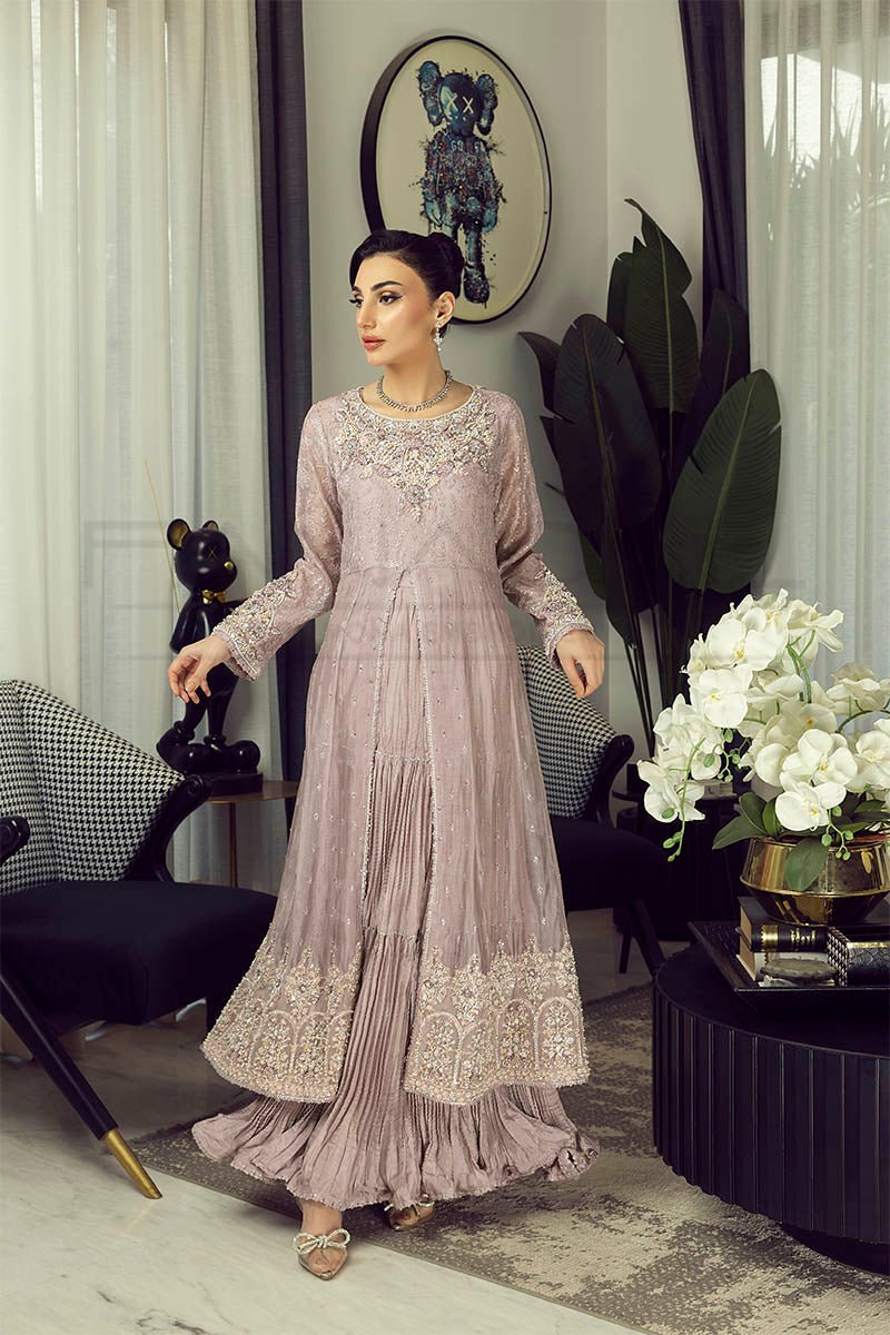 Panache | Pret | Lavender Radiance -  Panache By Mona dresses - Original Designer Dress - House of Maryam