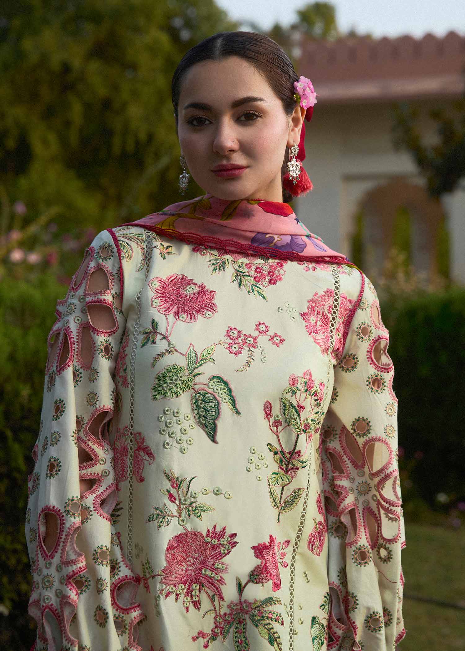 Hussain Rehar | SS Lawn 24 | Gleam by Designer Hussain Rehar - House of Maryam - Pakistani Designer Ethnic Wear in {{ shop.shopifyCountryName }}