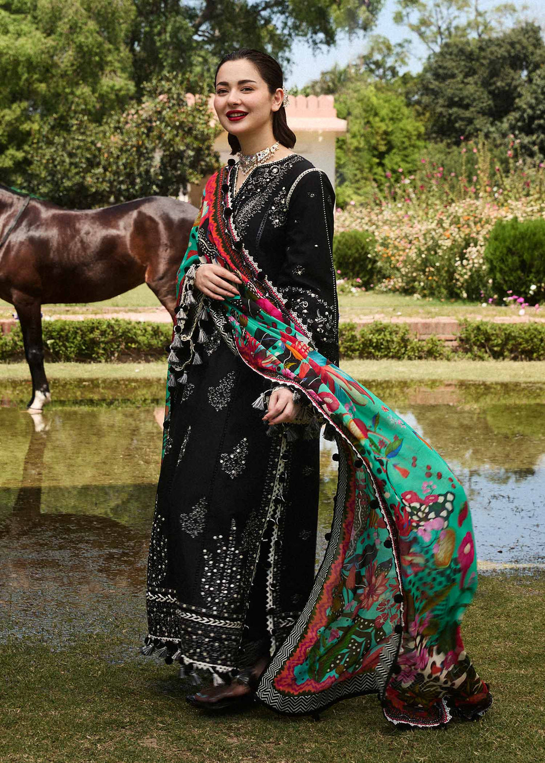 Hussain Rehar | SS Lawn 24 | Rave by Designer Hussain Rehar - House of Maryam - Pakistani Designer Ethnic Wear in {{ shop.shopifyCountryName }}