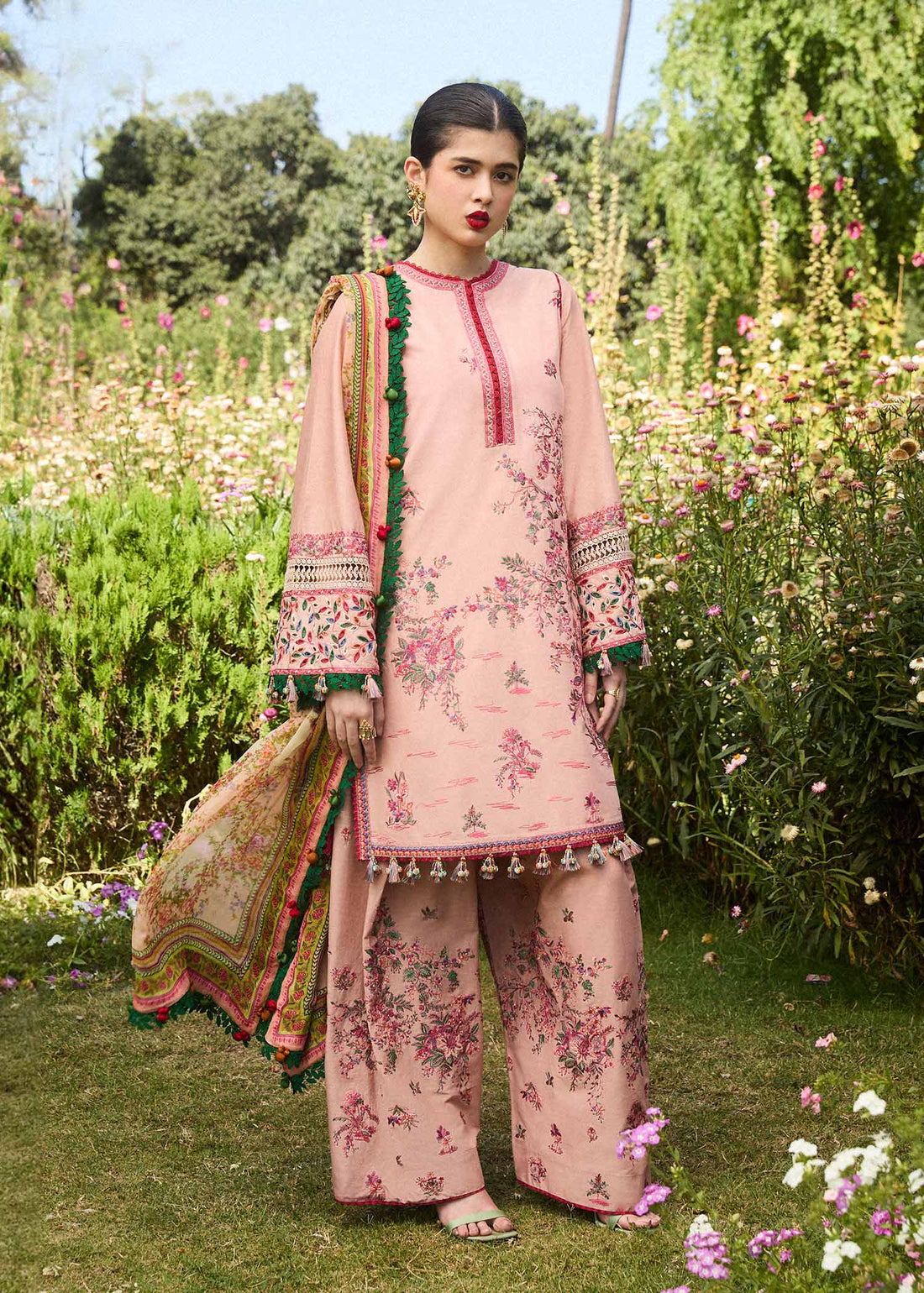 Hussain Rehar | SS Lawn 24 | Pune by Designer Hussain Rehar - House of Maryam - Pakistani Designer Ethnic Wear in {{ shop.shopifyCountryName }}