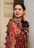 Hussain Rehar | SS Lawn 24 | Fawn by Designer Hussain Rehar - House of Maryam - Pakistani Designer Ethnic Wear in {{ shop.shopifyCountryName }}