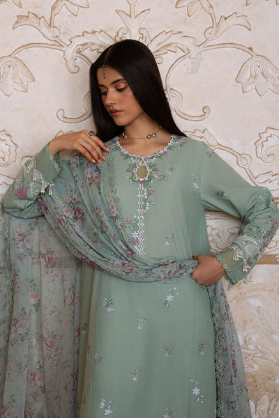 Cross Stitch | Eid Lawn Edit 25 | SAGE GRACE -  Cross Stitch Ladies Clothes - Original Designer Dress - House of Maryam