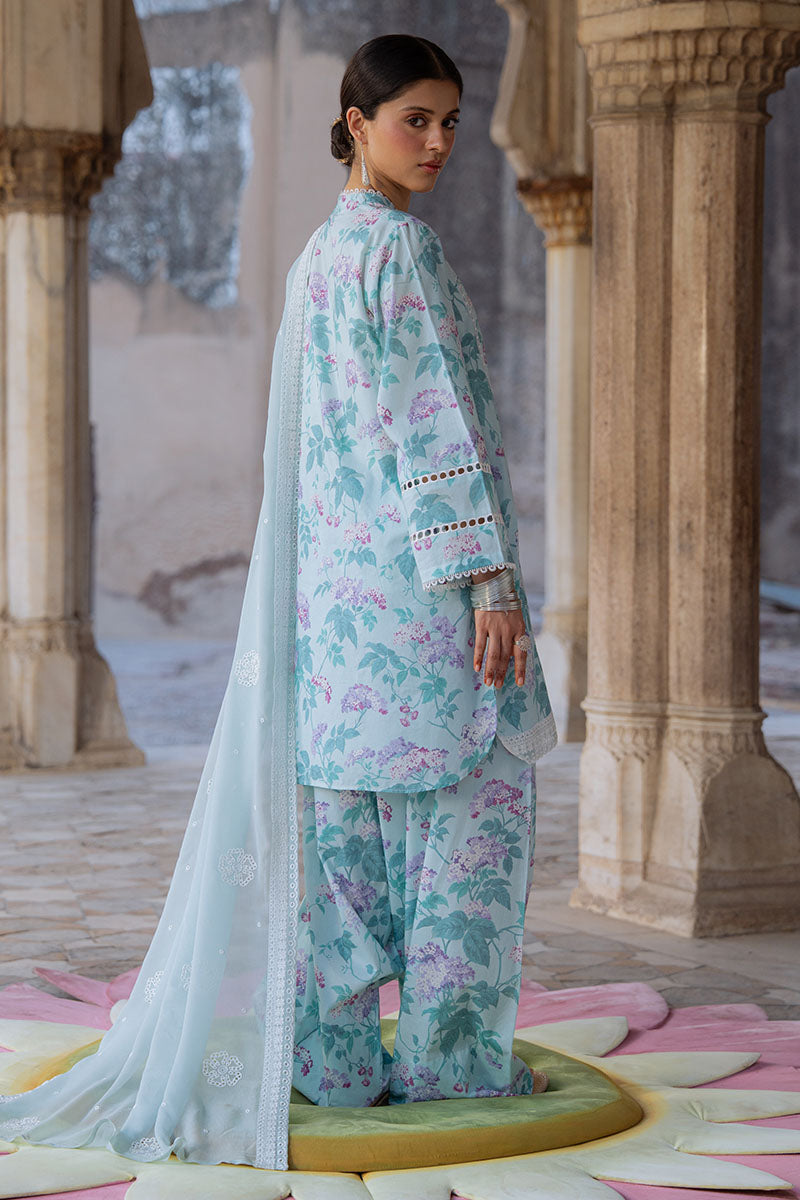 Cross Stitch | Eid Lawn Edit 25 | MINT GLAMOUR -  Cross Stitch Ladies Clothes - Original Designer Dress - House of Maryam