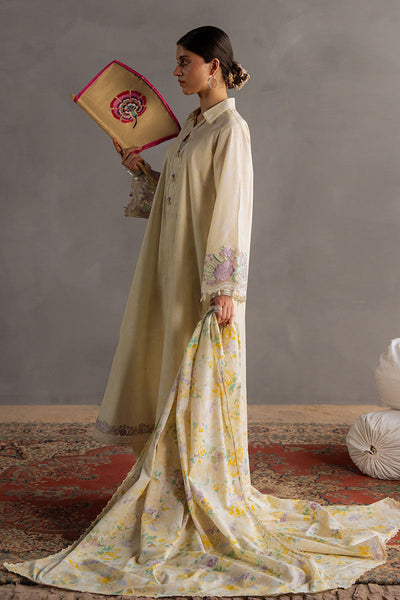 Cross Stitch | Eid Lawn Edit 25 | SUNSHINE GLOW -  Cross Stitch Ladies Clothes - Original Designer Dress - House of Maryam
