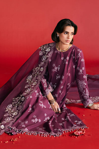 Cross Stitch | Eid Lawn Edit 25 | DEEP FLARE -  Cross Stitch Ladies Clothes - Original Designer Dress - House of Maryam