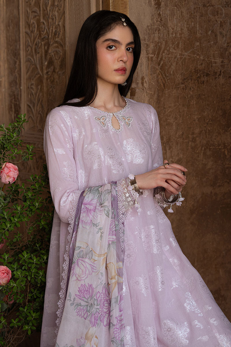 Cross Stitch | Eid Lawn Edit 25 | LAVENDER BLISS -  Cross Stitch Ladies Clothes - Original Designer Dress - House of Maryam