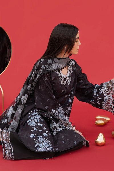 Cross Stitch | Eid Lawn Edit 25 | RAVEN WHISPER -  Cross Stitch Ladies Clothes - Original Designer Dress - House of Maryam