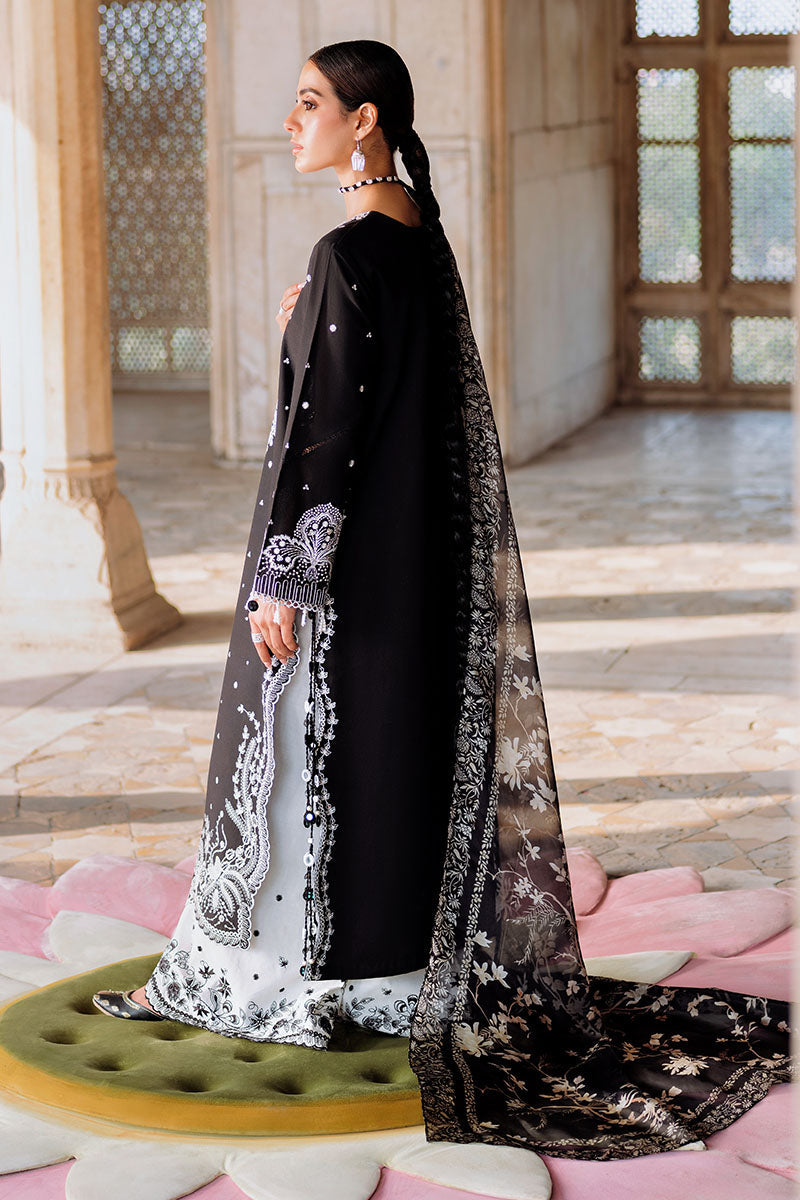 Cross Stitch | Eid Lawn Edit 25 | EBONY VOGUE -  Cross Stitch Ladies Clothes - Original Designer Dress - House of Maryam