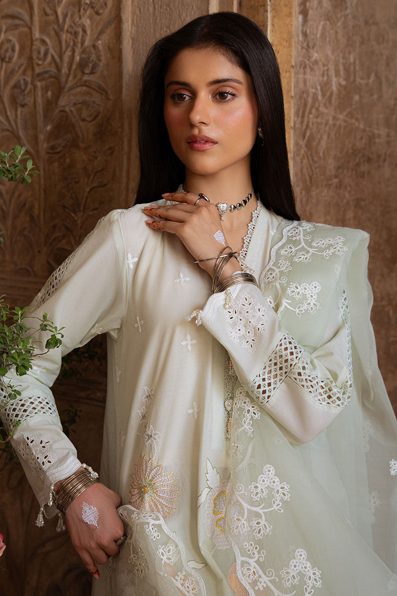 Cross Stitch | Eid Lawn Edit 25 | AQUA SERENITY -  Cross Stitch Ladies Clothes - Original Designer Dress - House of Maryam
