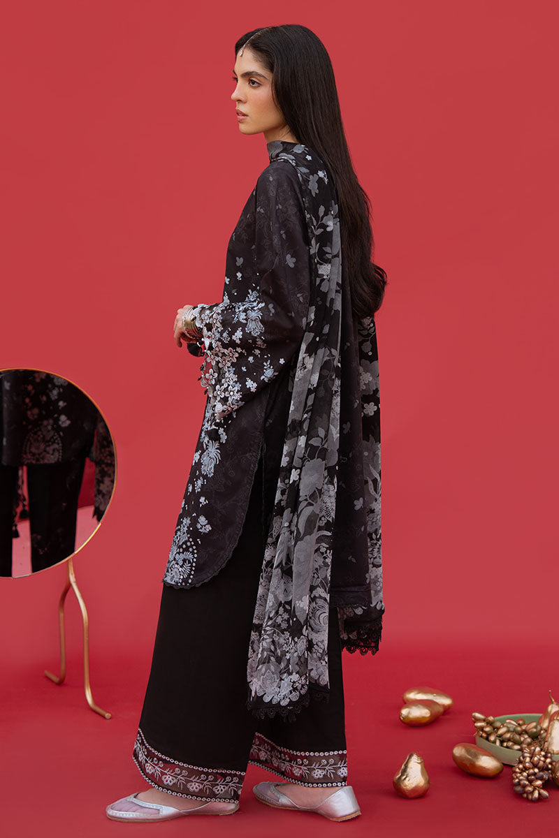 Cross Stitch | Eid Lawn Edit 25 | RAVEN WHISPER -  Cross Stitch Ladies Clothes - Original Designer Dress - House of Maryam