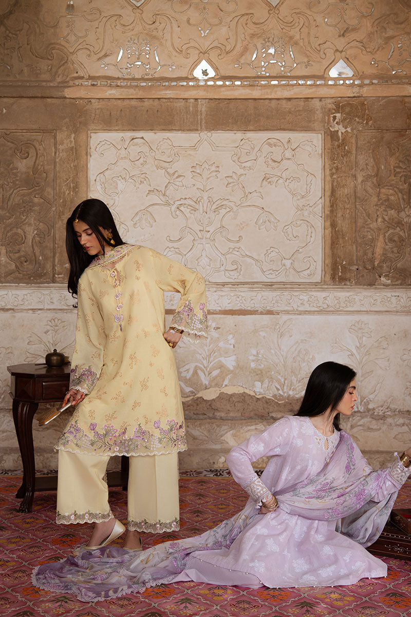Cross Stitch | Eid Lawn Edit 25 | LAVENDER BLISS -  Cross Stitch Ladies Clothes - Original Designer Dress - House of Maryam