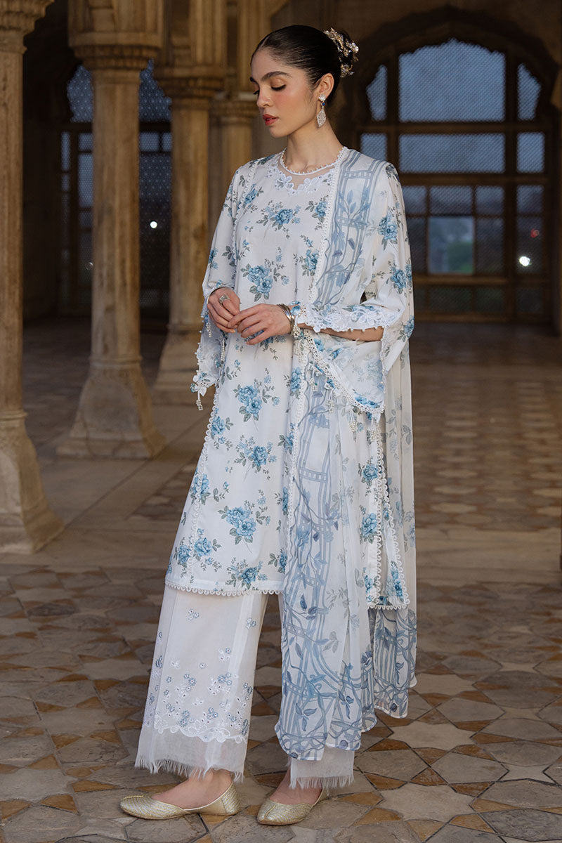 Cross Stitch | Eid Lawn Edit 25 | SUMMER MELODY -  Cross Stitch Ladies Clothes - Original Designer Dress - House of Maryam