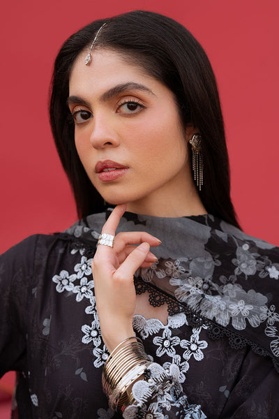 Cross Stitch | Eid Lawn Edit 25 | RAVEN WHISPER -  Cross Stitch Ladies Clothes - Original Designer Dress - House of Maryam