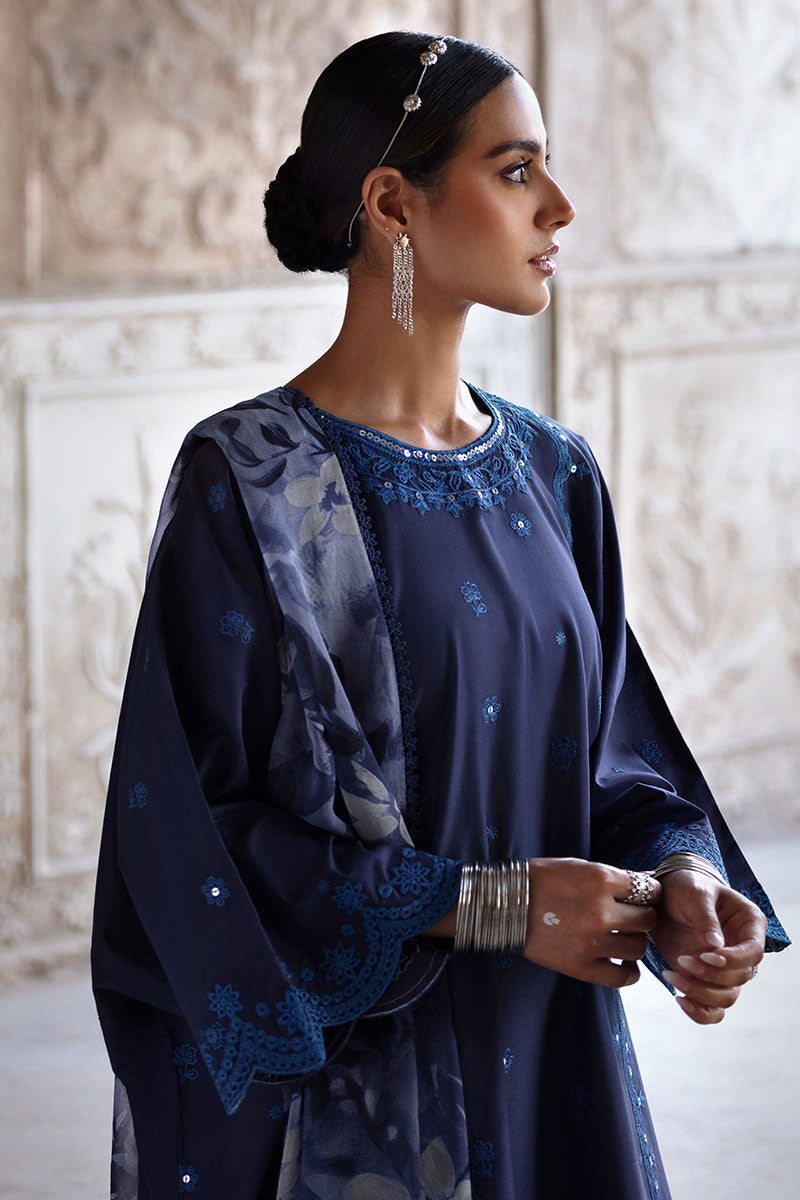 Cross Stitch | Eid Lawn Edit 25 | STAR GAZE -  Cross Stitch Ladies Clothes - Original Designer Dress - House of Maryam