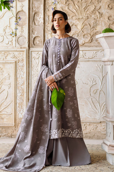 Cross Stitch | Exclusive Pret | Desert Taupe-3PC (Shirt, Trouser & Dupatta)