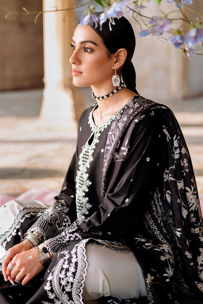 Cross Stitch | Eid Lawn Edit 25 | EBONY VOGUE -  Cross Stitch Ladies Clothes - Original Designer Dress - House of Maryam