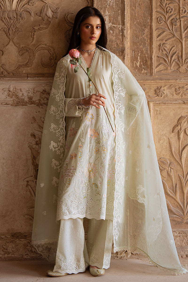 Cross Stitch | Eid Lawn Edit 25 | AQUA SERENITY -  Cross Stitch Ladies Clothes - Original Designer Dress - House of Maryam