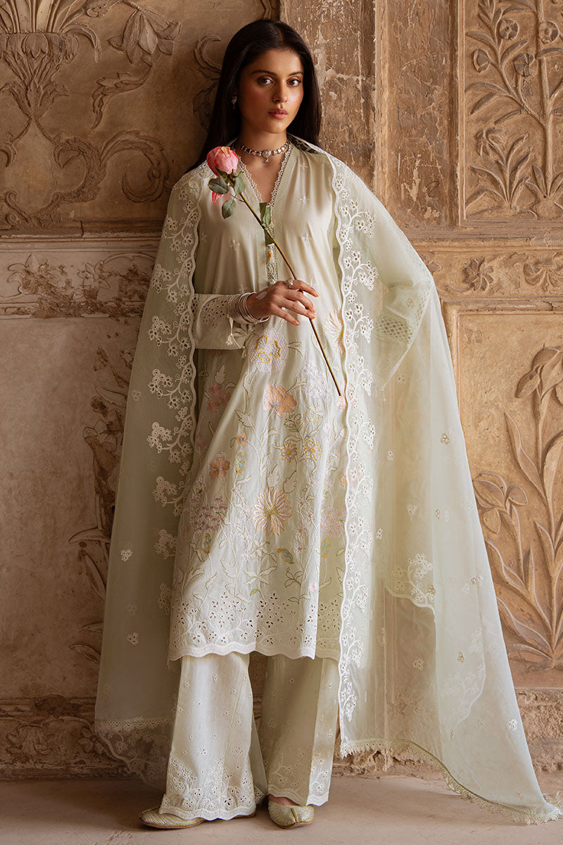 Cross Stitch | Eid Lawn Edit 25 | AQUA SERENITY -  Cross Stitch Ladies Clothes - Original Designer Dress - House of Maryam
