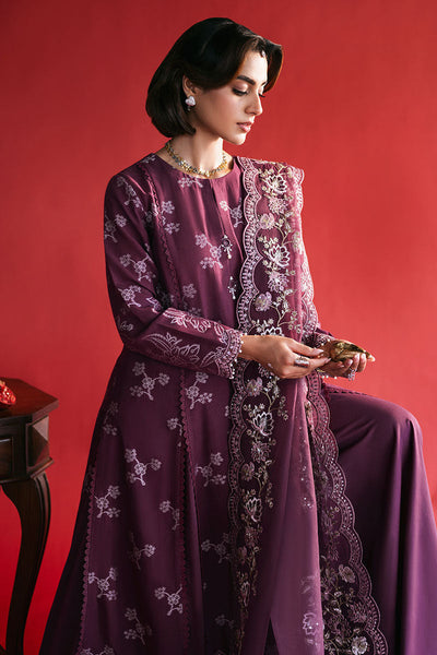 Cross Stitch | Eid Lawn Edit 25 | DEEP FLARE -  Cross Stitch Ladies Clothes - Original Designer Dress - House of Maryam