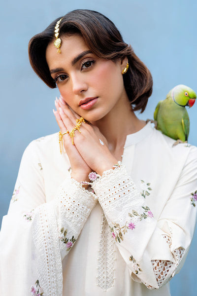 Cross Stitch | Eid Lawn Edit 25 | PETAL PARADISE -  Cross Stitch Ladies Clothes - Original Designer Dress - House of Maryam