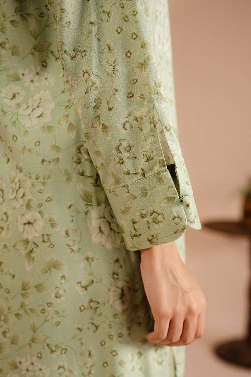 Cross Stitch | Basic Pret | Mint Frost-2 PC (Shirt & Dupatta), image 4
