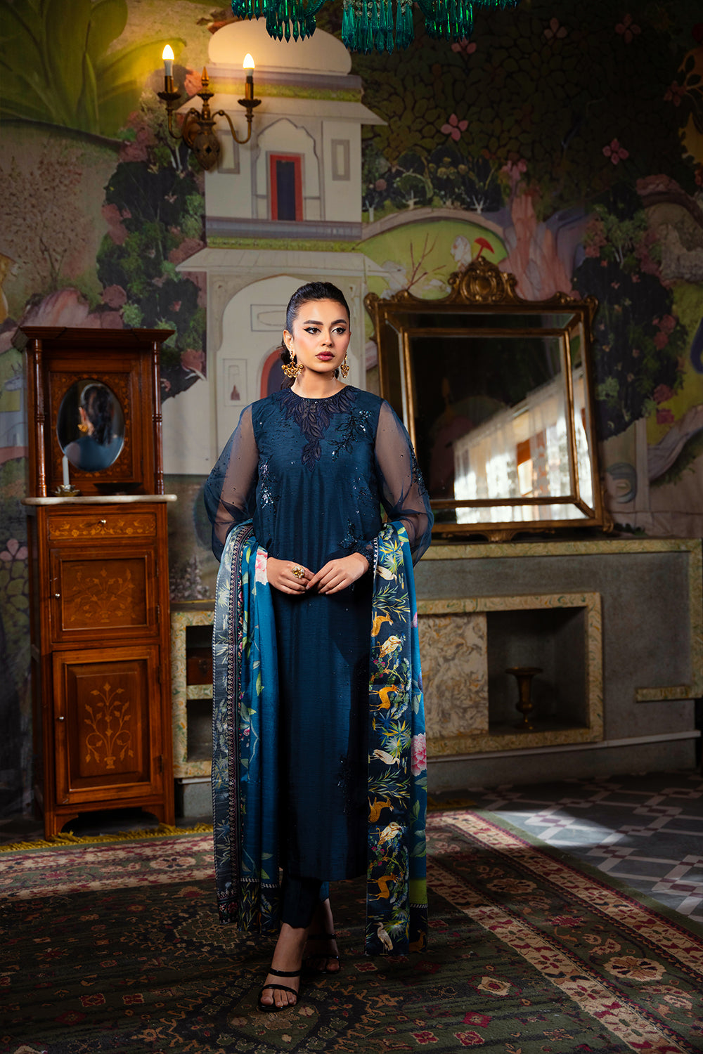 Saira Rizwan | Dahini Silk Pret | SIAN -SRLP03-25 -  Saira Rizwan Ladies Clothes - Original Designer Dress - House of Maryam