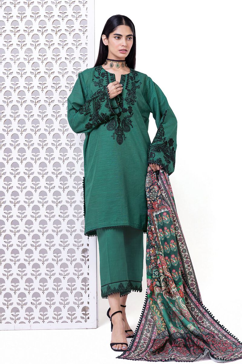 Khaadi | My Winter Mood | LKM10 -  Khaadi Ladies Clothes - Original Designer Dress - House of Maryam