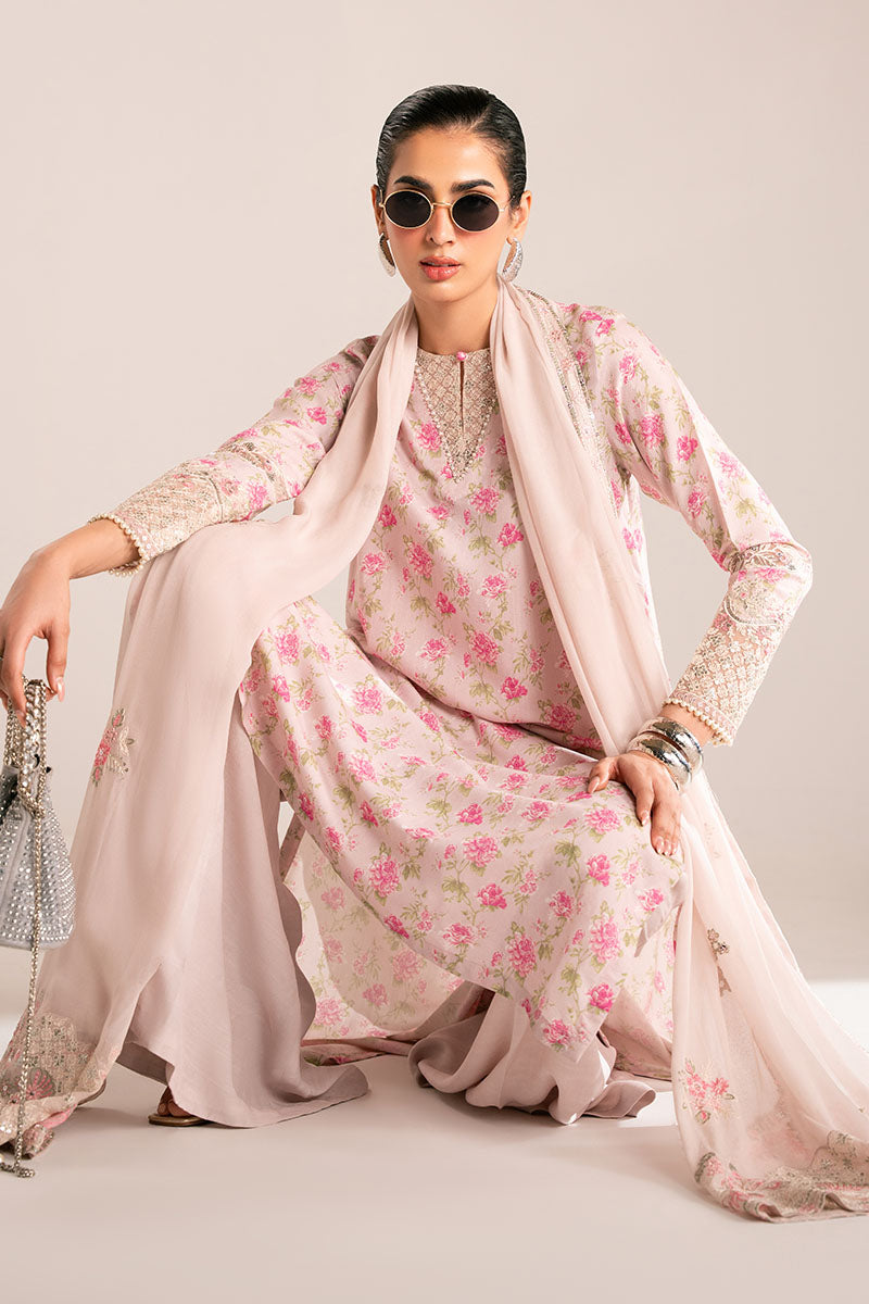 Cross Stitch | Luxury Pret | Hushed Voilet-2PC (Shirt & Dupatta)-4
