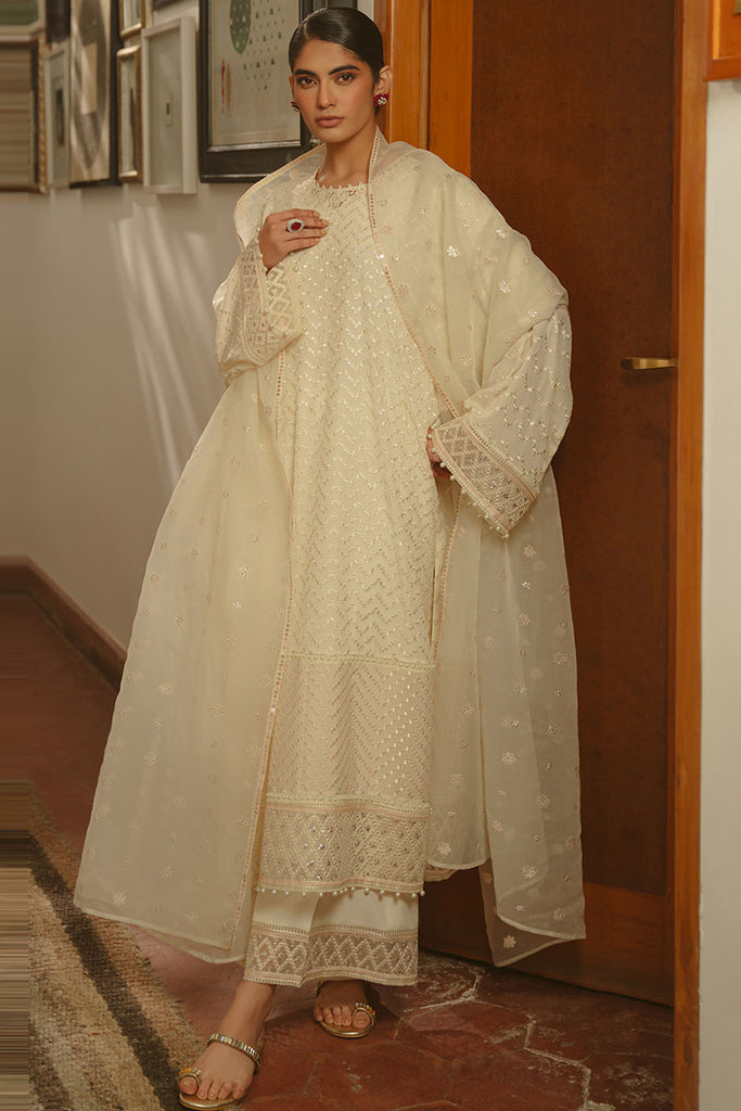 Cross Stitch | Luxe Atelier 25 | GENTEL GLAZE -  Cross Stitch Ladies Clothes - Original Designer Dress - House of Maryam