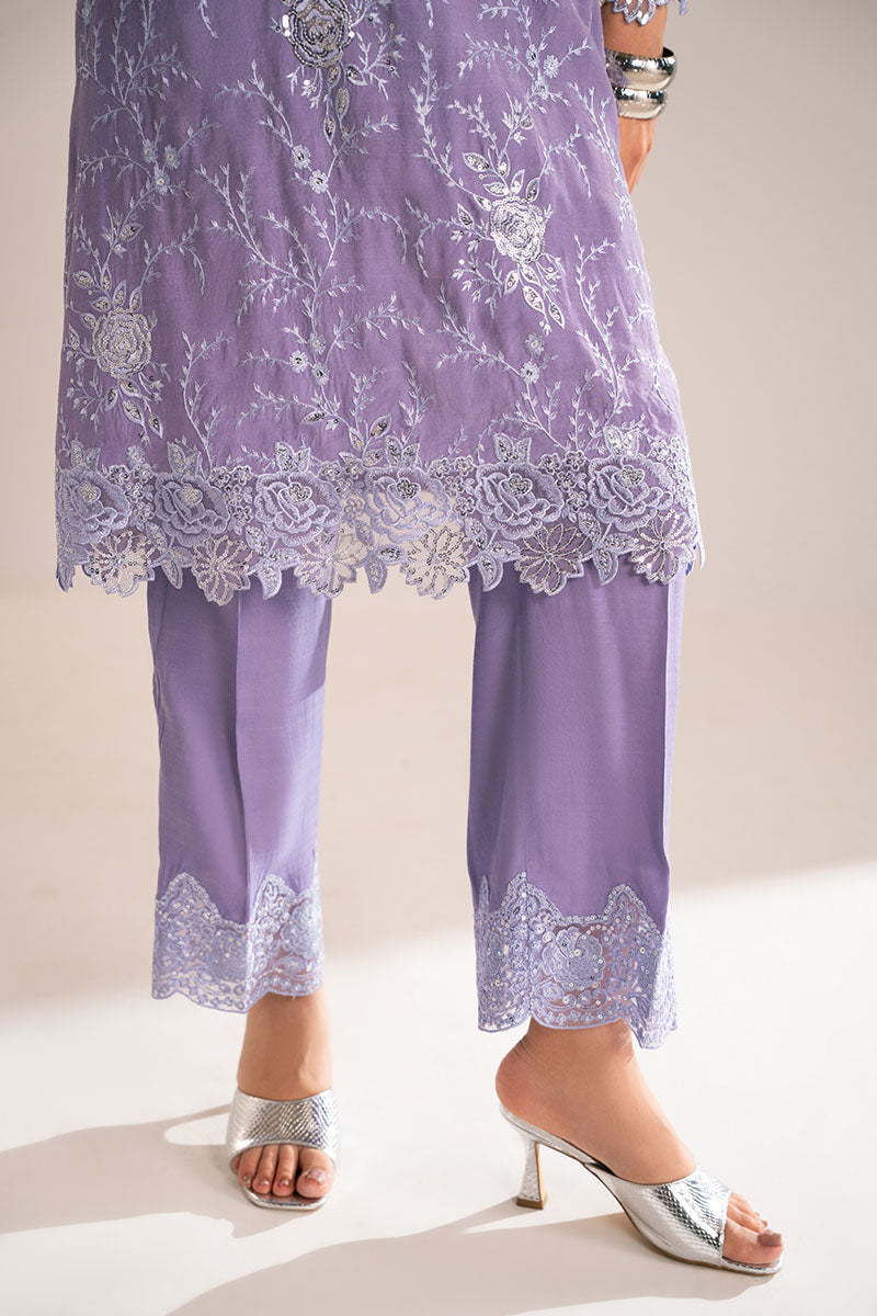 Cross Stitch | Luxury Pret | Winsome Orchid-2PC (Shirt & Trouser)-4