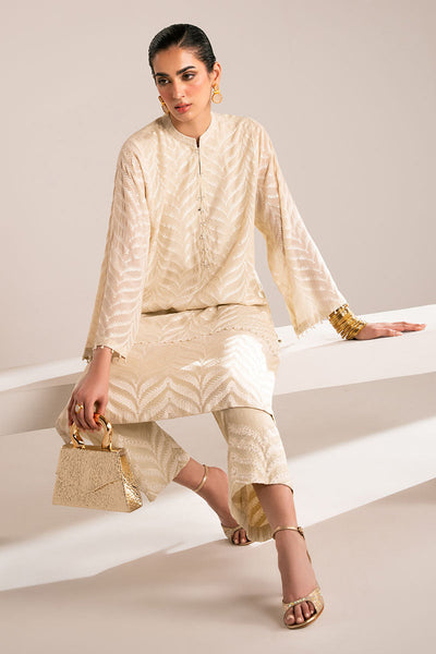 Cross Stitch | Luxury Pret | Chevron Bliss-2PC (Shirt & Trouser)