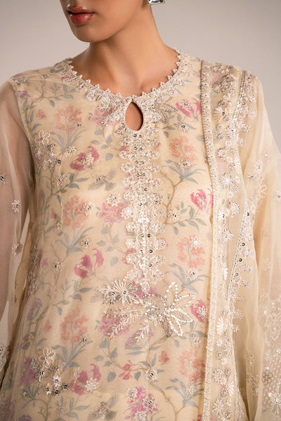 Cross Stitch | Luxury Pret | Majestic Glow-3PC (Shirt, Trouser & Dupatta)