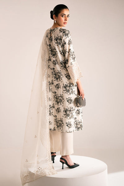 Cross Stitch | Luxury Pret | Obsidian Bloom-2PC (Shirt & Dupatta)