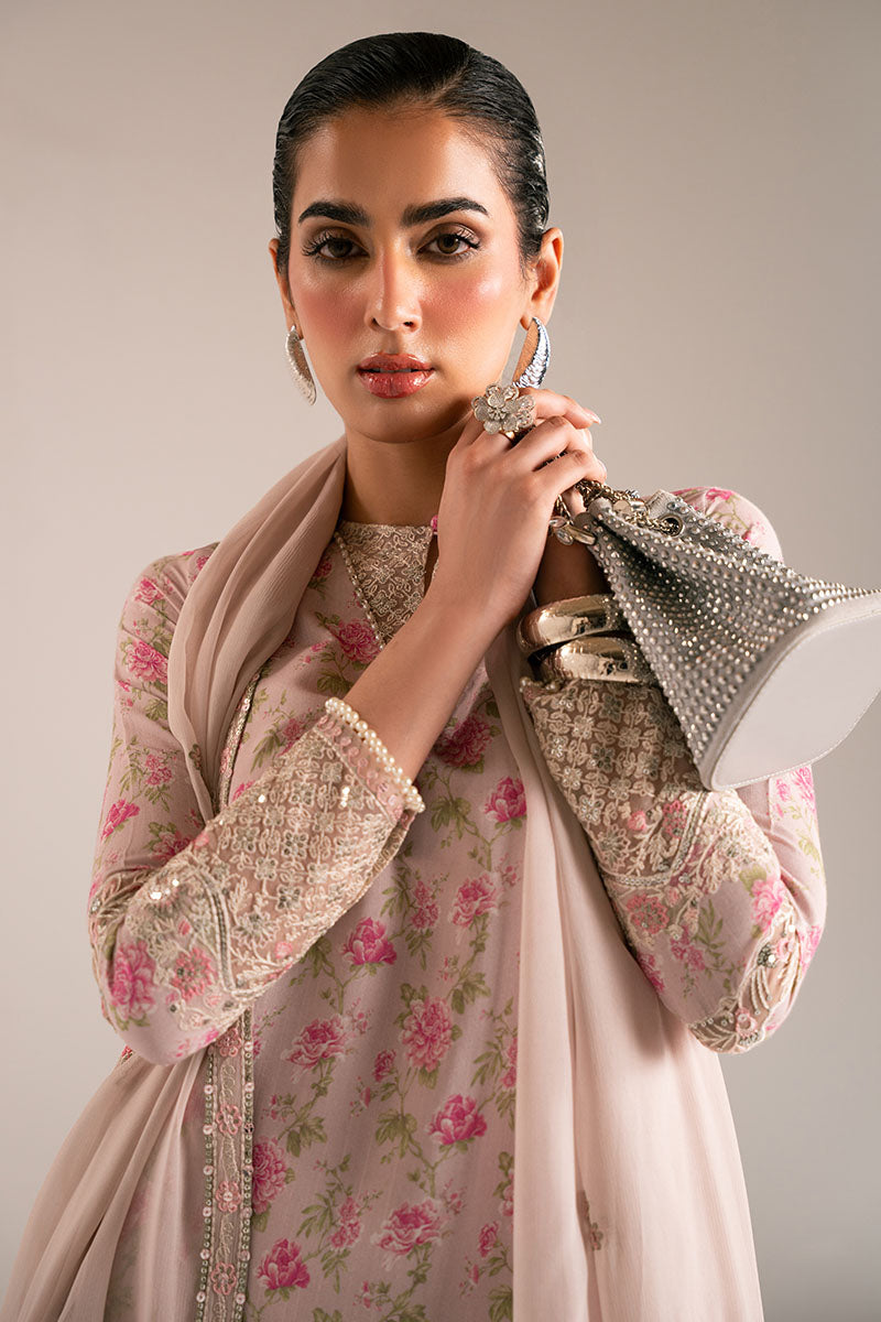 Cross Stitch | Luxury Pret | Hushed Voilet-2PC (Shirt & Dupatta), image 5