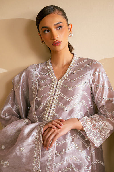 Cross Stitch | Luxury Pret | Lilac Haze-3PC (Shirt,Trouser & Dupatta)