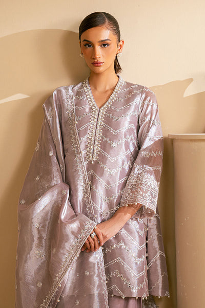 Cross Stitch | Luxury Pret | Lilac Haze-3PC (Shirt,Trouser & Dupatta)