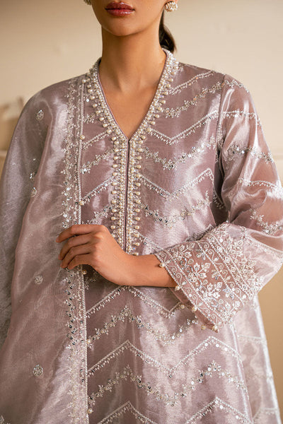Cross Stitch | Luxury Pret | Lilac Haze-3PC (Shirt,Trouser & Dupatta)