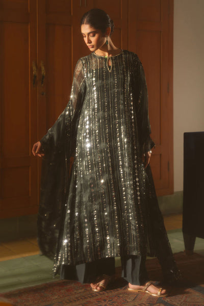 Cross Stitch | Luxe Atelier 25 | FOREST ENVY -  Cross Stitch Ladies Clothes - Original Designer Dress - House of Maryam