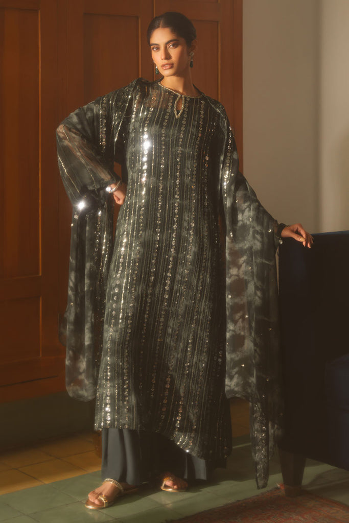 Cross Stitch | Luxe Atelier 25 | FOREST ENVY -  Cross Stitch Ladies Clothes - Original Designer Dress - House of Maryam