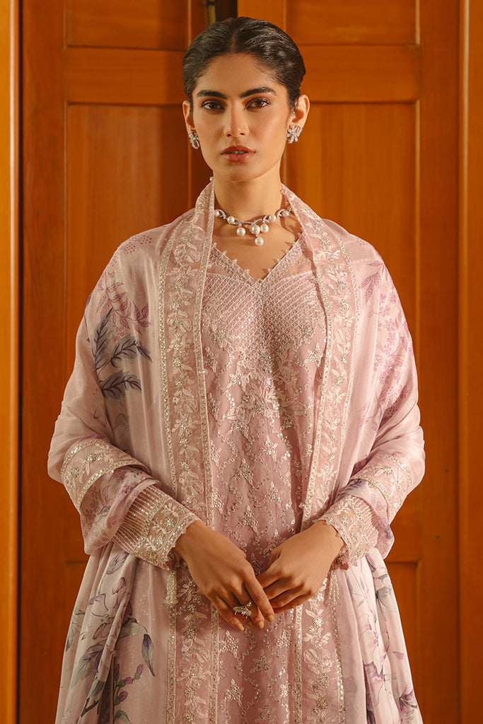 Cross Stitch | Luxe Atelier 25 | PETAL SOFT -  Cross Stitch Ladies Clothes - Original Designer Dress - House of Maryam