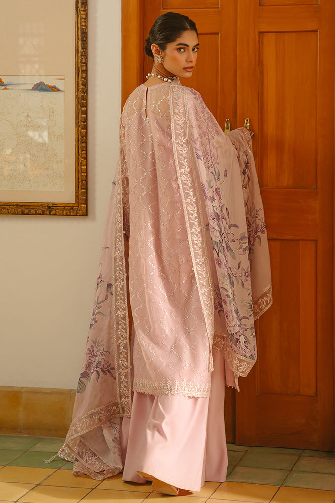 Cross Stitch | Luxe Atelier 25 | PETAL SOFT -  Cross Stitch Ladies Clothes - Original Designer Dress - House of Maryam