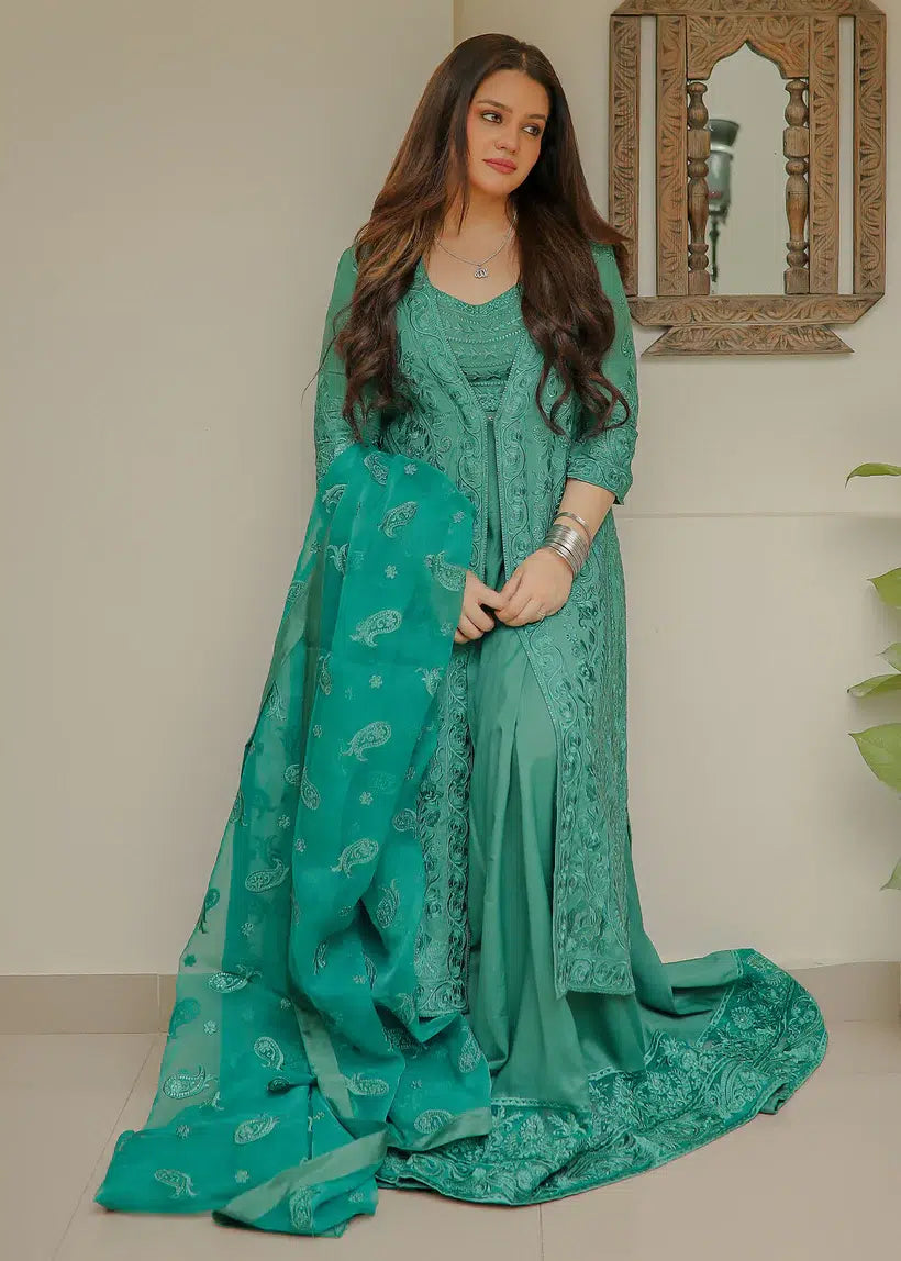 Tena Durrani | Amelie Luxe Formals | Jade by Designer Tena Durrani - House of Maryam - Pakistani Designer Ethnic Wear in {{ shop.shopifyCountryName }}