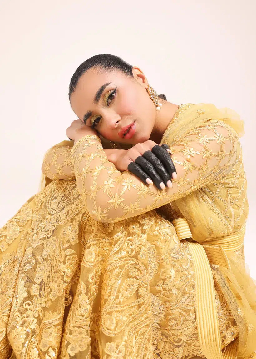 Tena Durrani | Amelie Luxe Formals | Sunflower -  Tena Durrani Formal - Original Designer Dress - House of Maryam