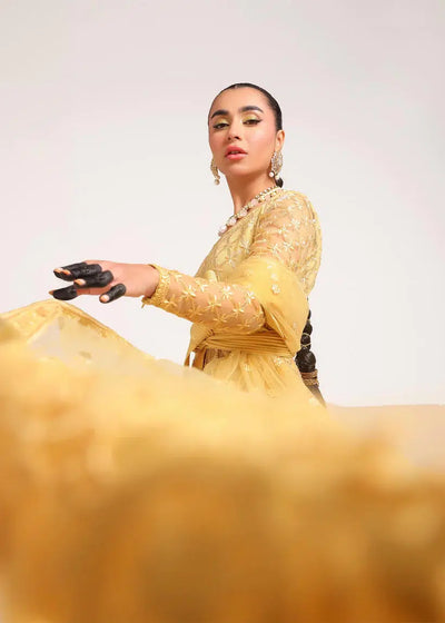 Tena Durrani | Amelie Luxe Formals | Sunflower -  Tena Durrani Formal - Original Designer Dress - House of Maryam